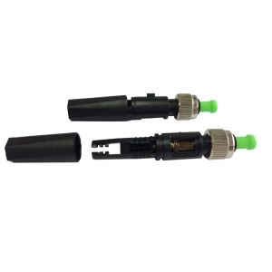 FC\/APC Singlemode 3. 0 mm Penyambung pemasangan medan ferrule pra-digilap