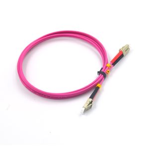 LC/UPC - LC/UPC Multimode OM4 Duplex Fiber Optic Patch Cord