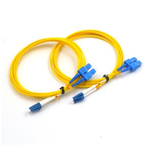 SC/UPC - LC/UPC SM Duplex Fiber Optic Patch Cables